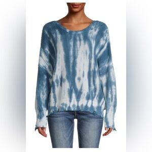 Vintage Havana Tie-Dye Dropped-Shoulder Sweater